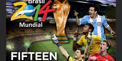 Ven a disfrutar del Mundial de Fútbol a Fifteen